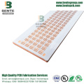 Copper Base 2 Layers PCB Metal PCB White Ink Thick Board