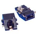 Conector de 3,5 mm conector hembra de audio estéreo