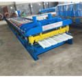 Glazed metal roofing sheet making machine