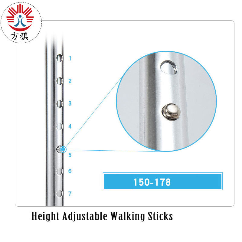 Folding Cane Aluminum Height Adjustable