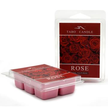 Rose perfumada con vela se derrite