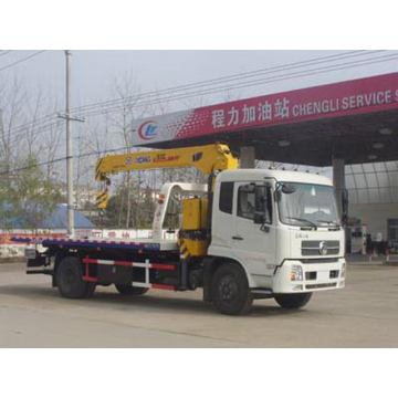 DFAC Tianjin Wrecker Truck With Crane 6T