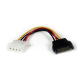 PC IDE 4pin Male to SATA 15pin Female Power Cable