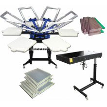 TM-R6 Manual T-Shirt 6 Color Screen Printing Machine