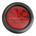 LED 4" redondo parada/Cola Light con Reflector de