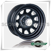 Daytona-Non Beadlock Wheels GS-201 Steel Wheel from 15" to 17" with different PCD, Offset and Vent hole