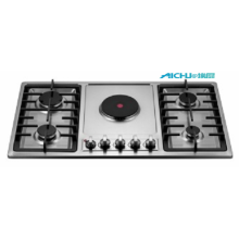 5 Burners Gas And Electric Burner Cap Cooker