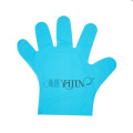 Good quality dotted gloves blue