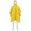 PVC Poncho Regenmantel mit Kapuze