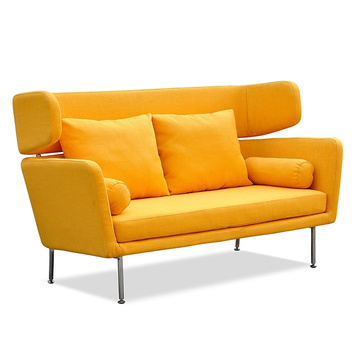 Späteste Europe Style Stoff Sofa mit Metall Bein