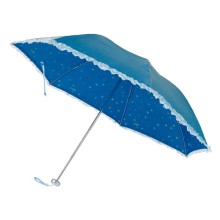 Lace Edge Inside Printing 3-Folding Umbrella (BD-26)