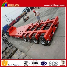 25T 200tons bajo cama Semi acoplado/Semi Lowboy lpg camión Trailer (PLY9502TDP)