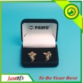 Professional Custom Cufflink de alta qualidade com caixa