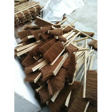 Palm fio de bambu Handle escova de limpeza (YY-563)