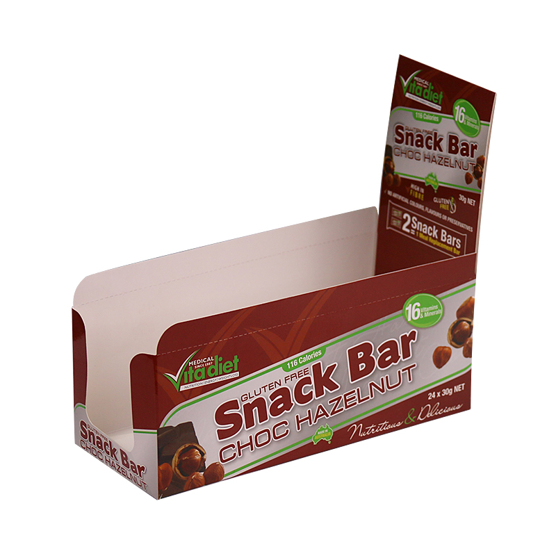 Custom Printing Paper Snack Bar Display Boxes