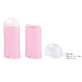 Oval Deodorant Stick Foundation Pink Tube Cosmetic Container
