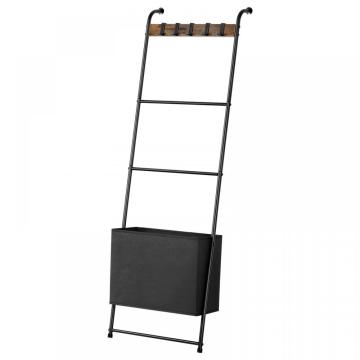 Wall Leaning Blanket Ladder with Storage Bag