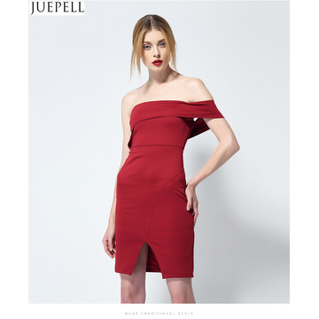 Nouvelle robe à bretelles sexy européenne et américaine à la mode Collier à col corsé enveloppé dans des tenues à rayures Robes de femmes OEM Factory