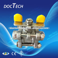 3--PC design Butterfly Level Ball Valve .ASTM.A216WCB