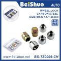 4+2PCS Wheel Lock Nut with Carbon Steel