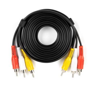 1.5m 3 RCA Male to Plug Cable