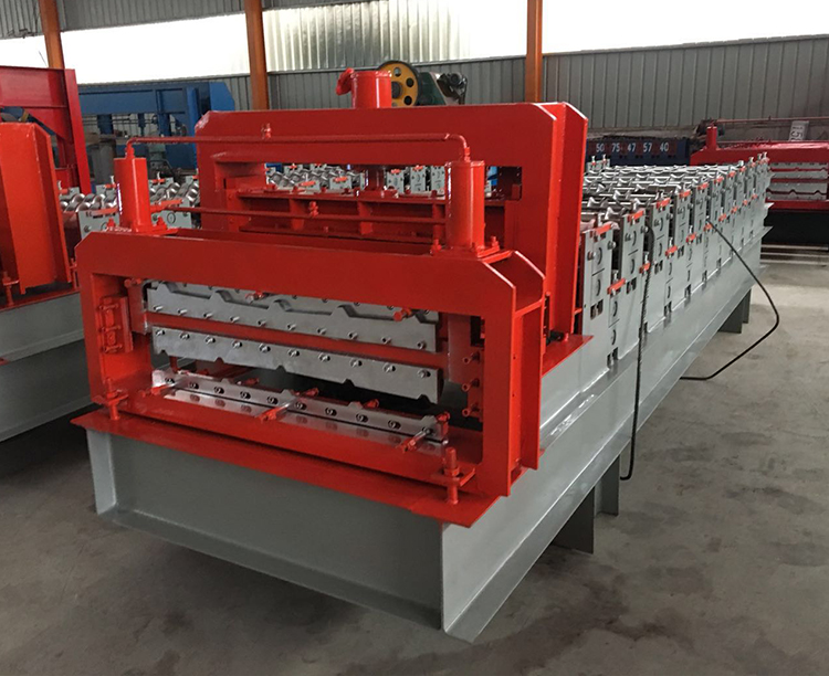 double layer roll forming machine 7