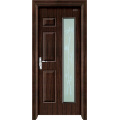 Steel Wood Door with Glass