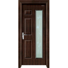 Steel Wood Door with Glass