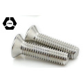 DIN 965 Tornillo de cabeza plana recortada enroscada Unc Thread