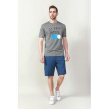 MEN'S CD YARN T-SHIRT WITH PRINT