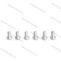 Customized anodized aluminium screw