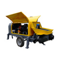 Electric mobile fine stone concrete mortar pump