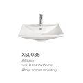 Bathroom Square Wash Basin Sanitary Ware Chinese Sink