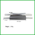 Non-Stick & Zero Maintenance - French Metal Stainless Steel Construction Rolling Pin (Non Marble Pins)