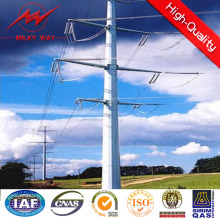 Distribución de energía 33 kV postes de acero