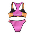 Moda sexy mulheres neoprene swimwear bikini (snbk01)