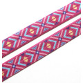 Popular tartan printed FOE hair ties for winter season