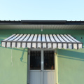 Commercial outdoor garden retractable side awning