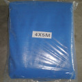 Blue White Tarpaulin With Aluminium Eyelets