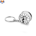 Metal Custom Car Steering Wheel Keychain