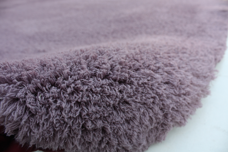 Bathmat with dusty pink color