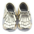 Hot Selling Gold Genuine Leather Casual Baby Sandals