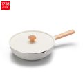 Wooden Handle Nonstick Kitchen Cooking Pot Coowkare Set