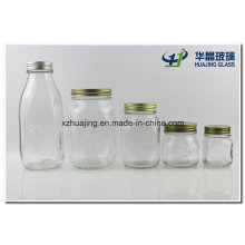 150ml 250ml 500ml 1000ml Empty Glass Conserve Jars with Lid