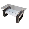 Clear Cut Size Rectangle Tempered Dinning Table Glass