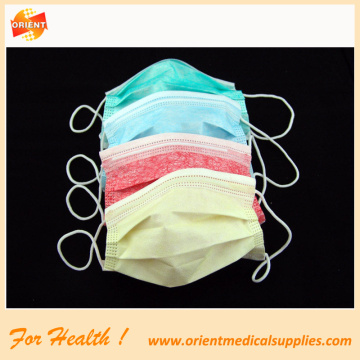 2-ply disposable non woven face mask blue