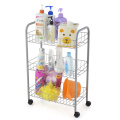 3 tier Metal Kitchen food vegetable trolley rack