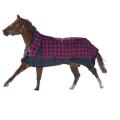 Turnout High Neck Plaid Horse Blanket