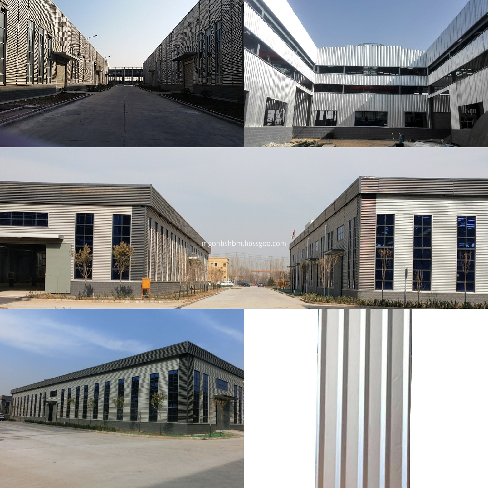 Non-asbestos Fireproof Heat-Resistant MgO Roofing Sheets