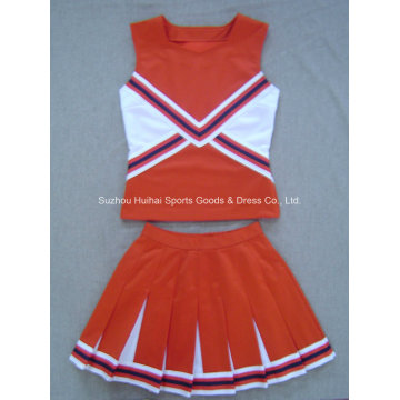 2017 Cheerleading Double Knit Uniform Tops e saias